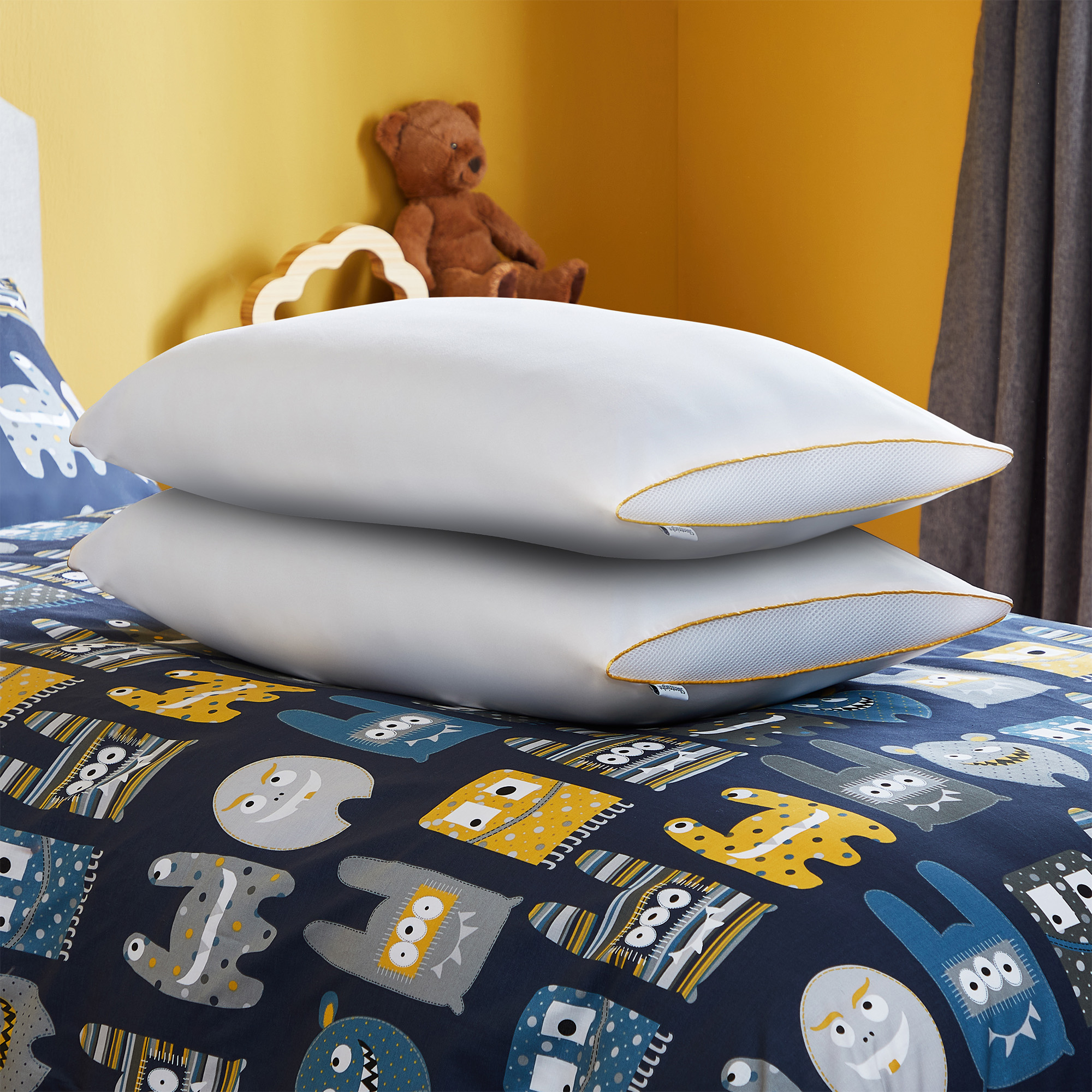 Silentnight Healthy Growth Breathable Anti Allergy Pillow - Pack of 2-image-990151003