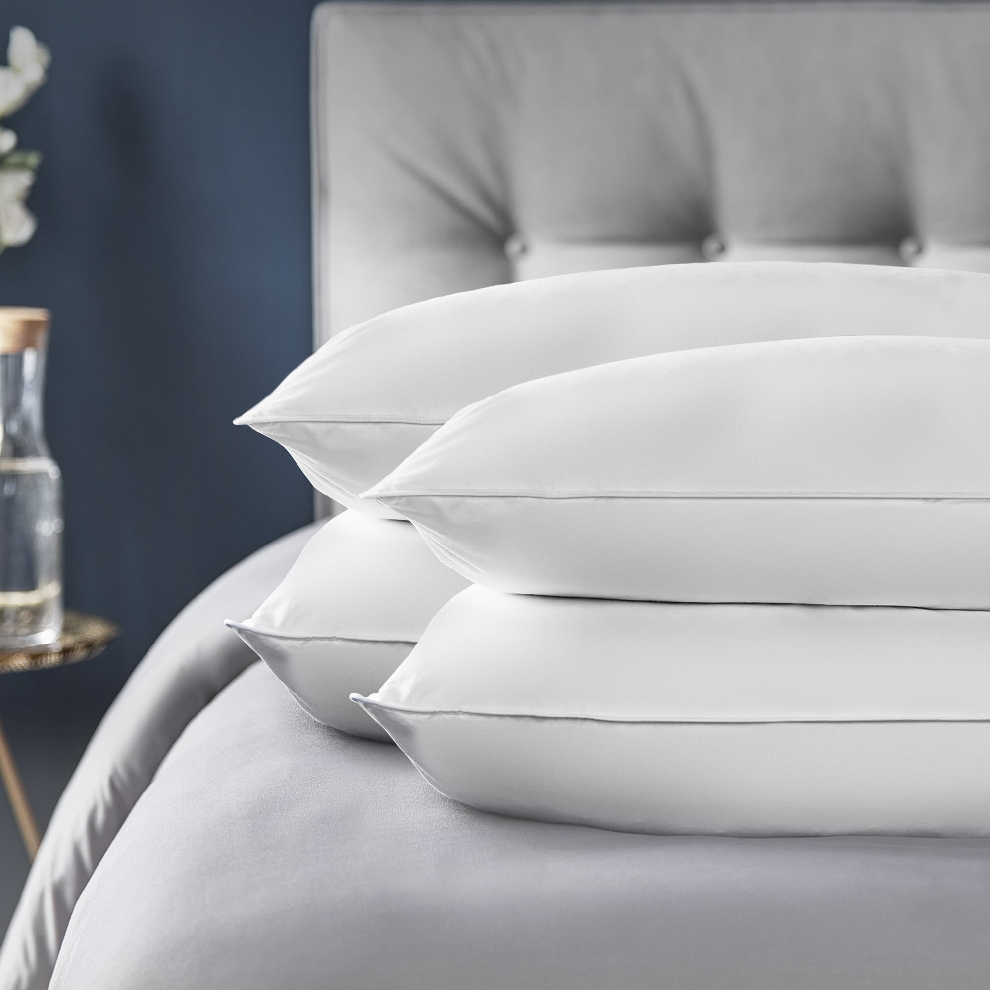 Silentnight Feather &amp; Down Pillow - 4 Pack