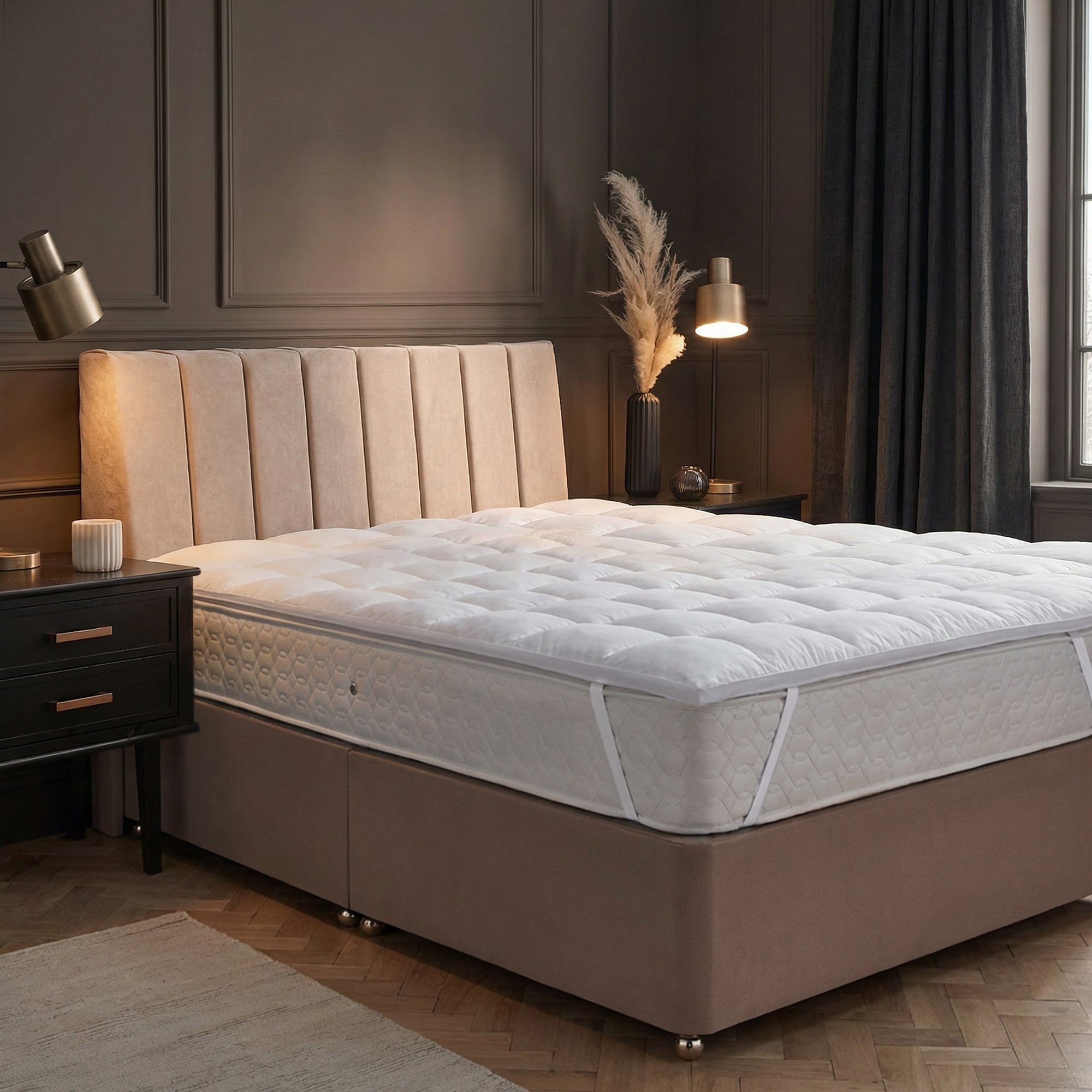 Silentnight Ultimate Luxury Hungarian Goose Feather & Down Topper White